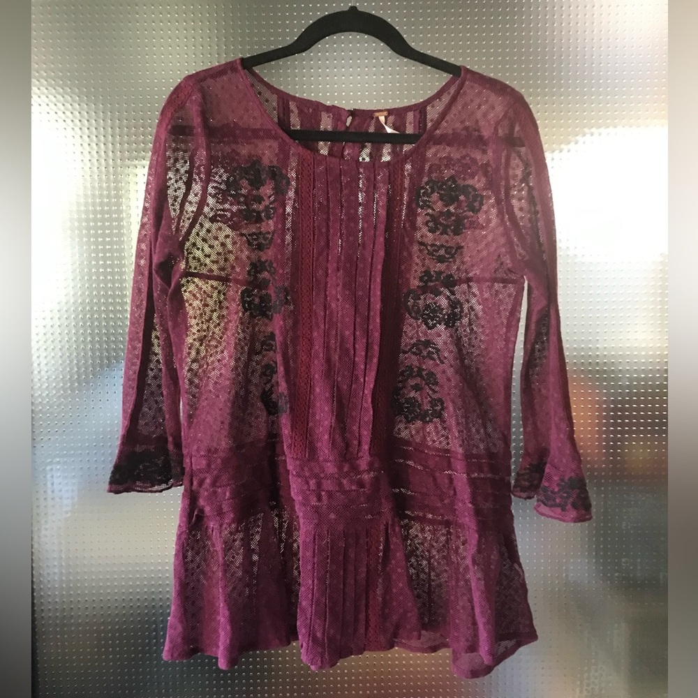 Free People Lace Tunic